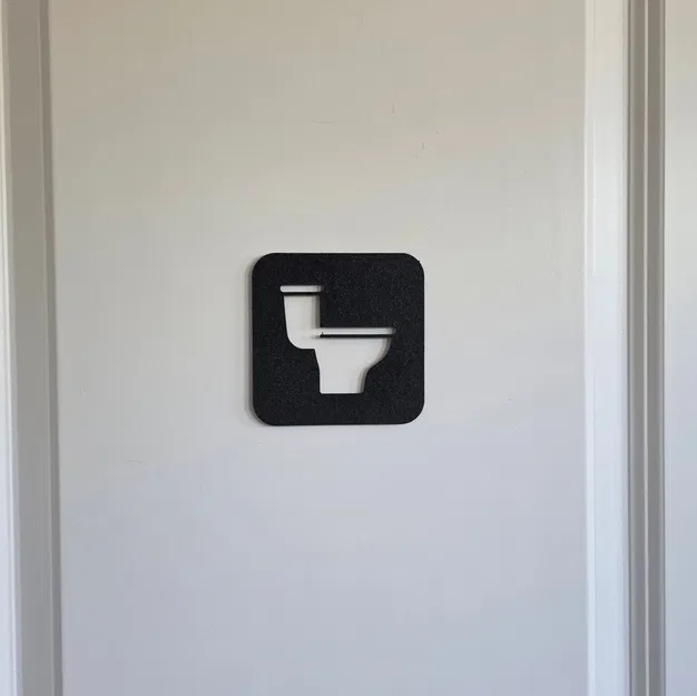 Bộ Bảng Hiệu Dán Cửa Phong Cách Tối Giản - Image 2