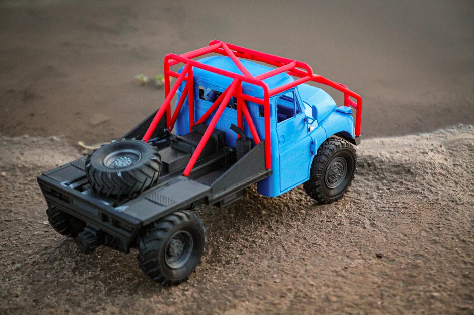 Mô hình xe tải Tatra T-138 Trial (Tỉ lệ 1/18) - Image 10