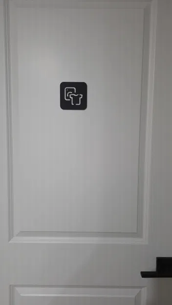 Bộ Bảng Hiệu Dán Cửa Phong Cách Tối Giản - Image 4