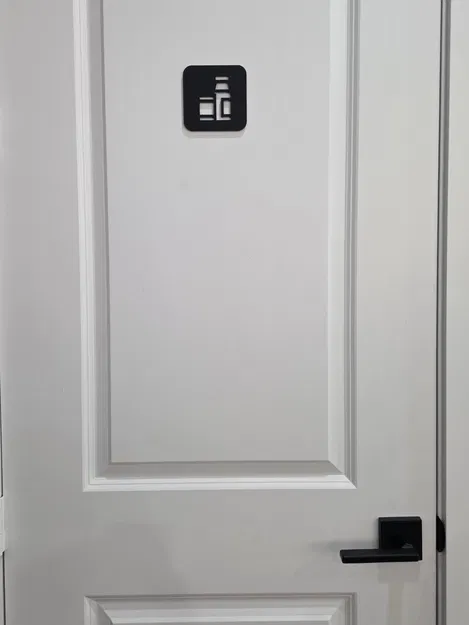 Bộ Bảng Hiệu Dán Cửa Phong Cách Tối Giản - Image 5