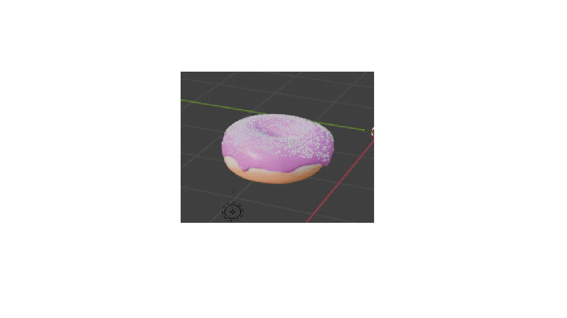 Mô hình 3D Bánh Donut siêu đáng yêu dành cho dân in ấn - Image 1