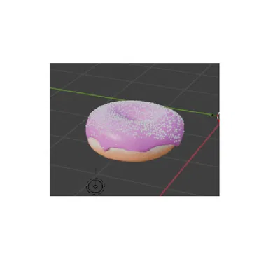 Mô hình 3D Bánh Donut siêu đáng yêu dành cho dân in ấn