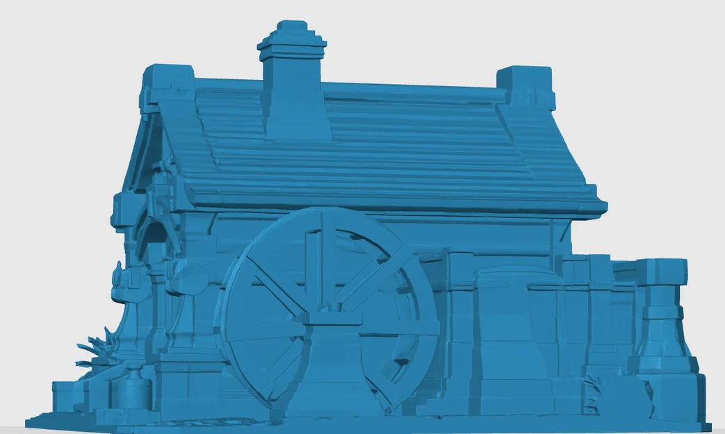 Mô hình tiểu cảnh Thị trấn Cối xay của Người lùn - Image 2