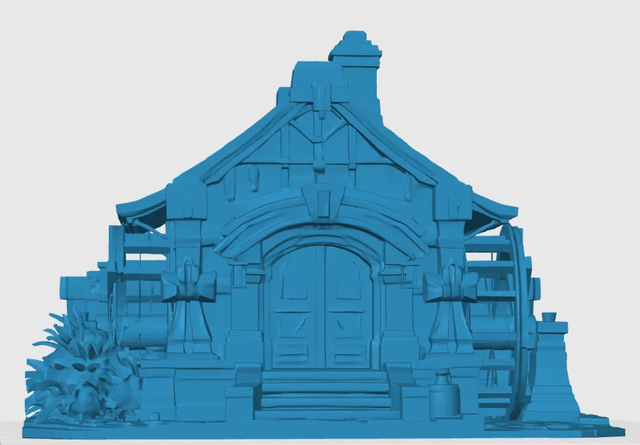 Mô hình tiểu cảnh Thị trấn Cối xay của Người lùn - Image 3