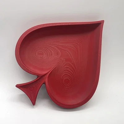 Khay Đựng Đồ Hình Quân Bích - Không Cần Support - Dễ Dàng Thay Đổi Kích Thước