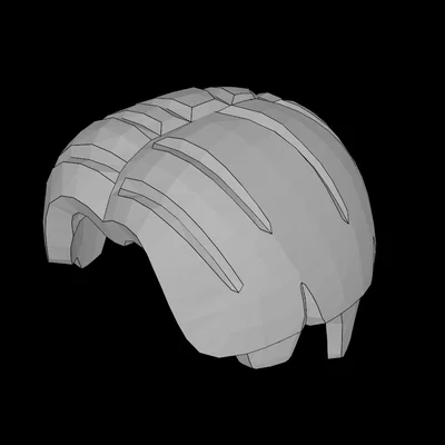 Tóc minifig kiểu đầu nấm rẽ ngôi giữa tương thích Lego