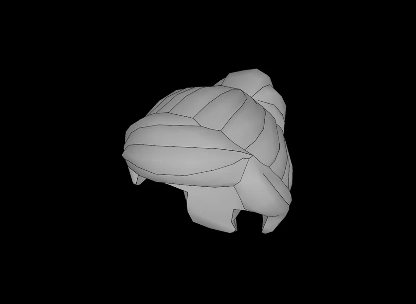 Mẫu tóc đuôi ngựa (Ponytail) in 3D tương thích với Lego Minifig - Image 1