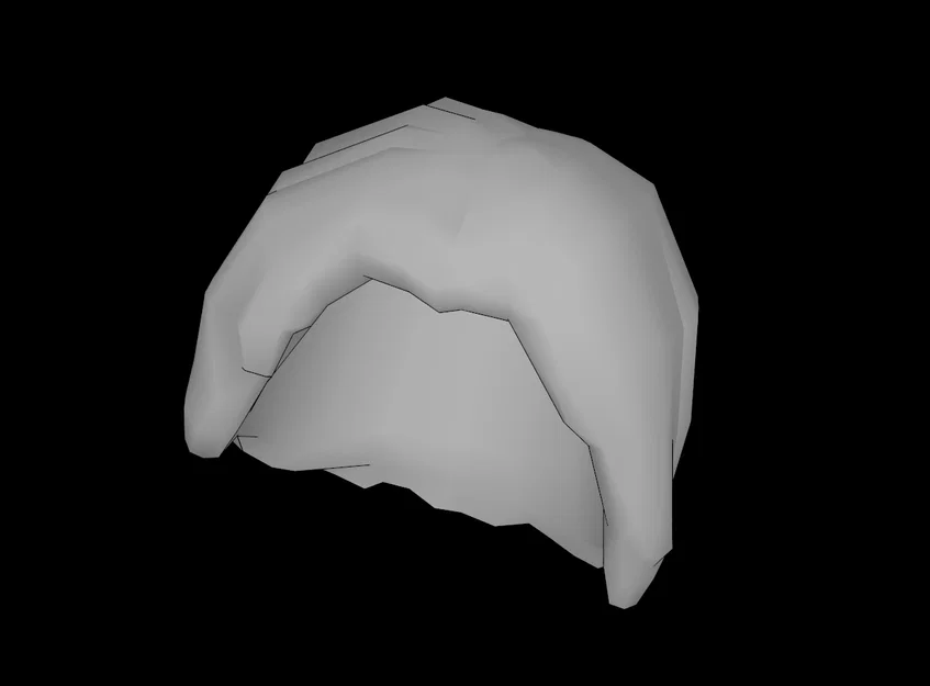 Tóc giả kiểu lãng tử cho mô hình minifigure tương thích Lego - Image 1