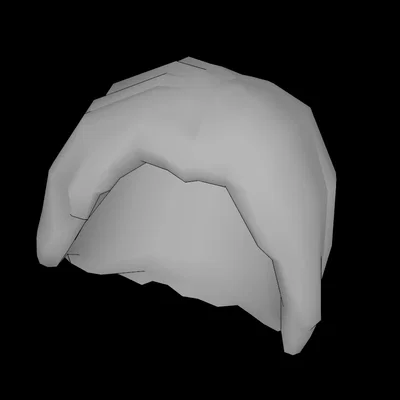 Tóc giả kiểu lãng tử cho mô hình minifigure tương thích Lego