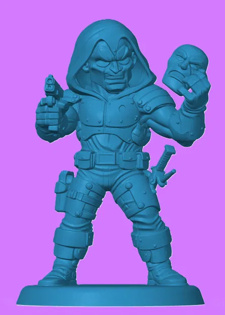 Mô hình Zartan phong cách Chibi cho người hâm mộ G.I. Joe - Image 1