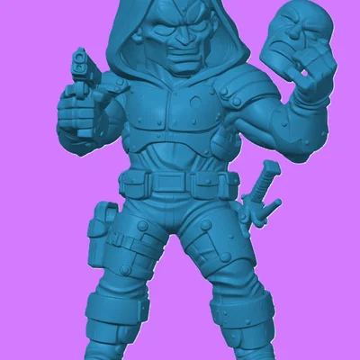 Mô hình Zartan phong cách Chibi cho người hâm mộ G.I. Joe