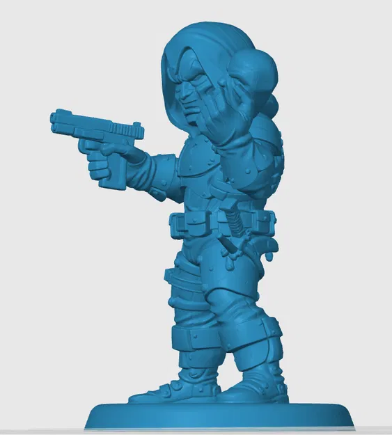 Mô hình Zartan phong cách Chibi cho người hâm mộ G.I. Joe - Image 2