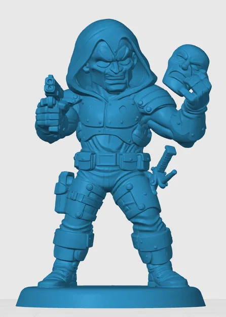 Mô hình Zartan phong cách Chibi cho người hâm mộ G.I. Joe - Image 3