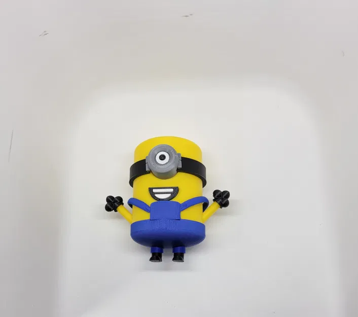 Mô hình Minion để bàn in 3D - Không cần keo, không cần AMS/MMU - Image 3