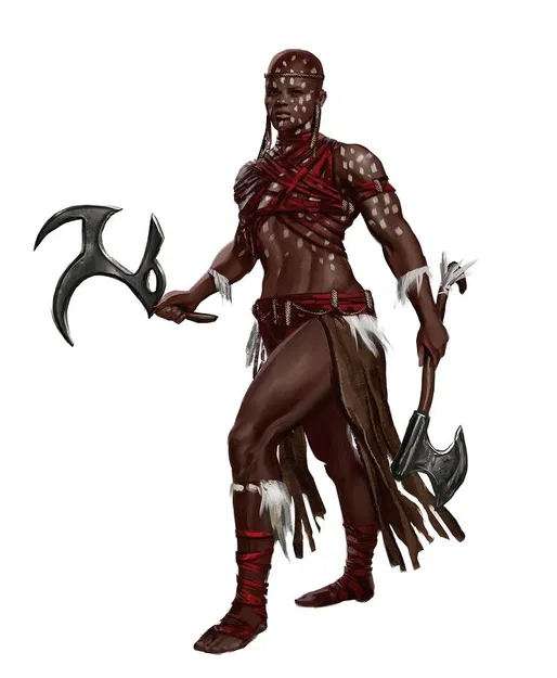 Mô hình 3D Bloodbound Berserker - Nữ chiến binh dũng mãnh - Image 2
