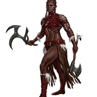 Mô hình 3D Bloodbound Berserker - Nữ chiến binh dũng mãnh