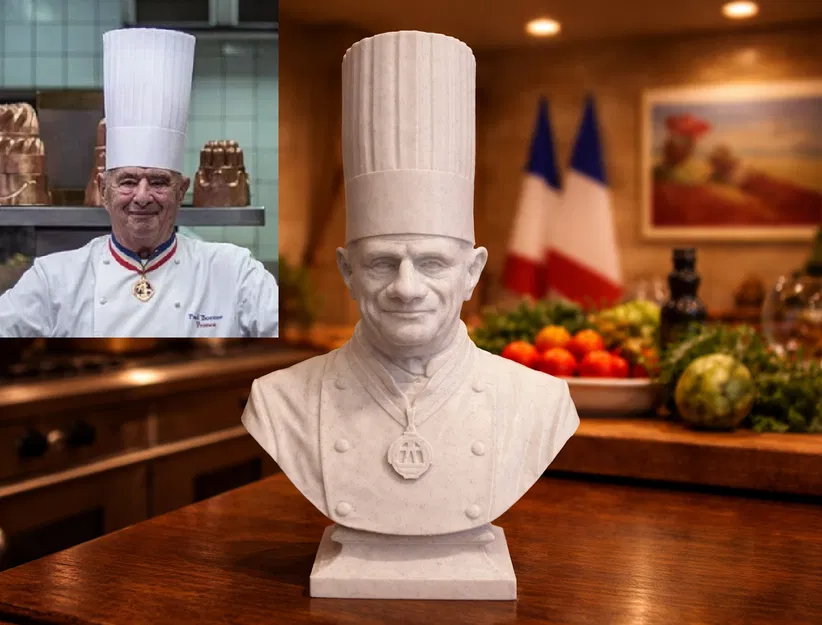 Tượng bán thân Paul François Pierre Bocuse - Image 1