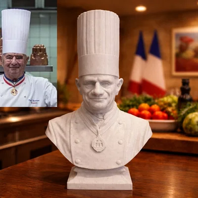 Tượng bán thân Paul François Pierre Bocuse
