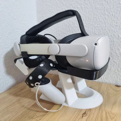 Đế giữ Meta Quest 2/3/3s cho dây đeo Kiwi Design kèm pin
