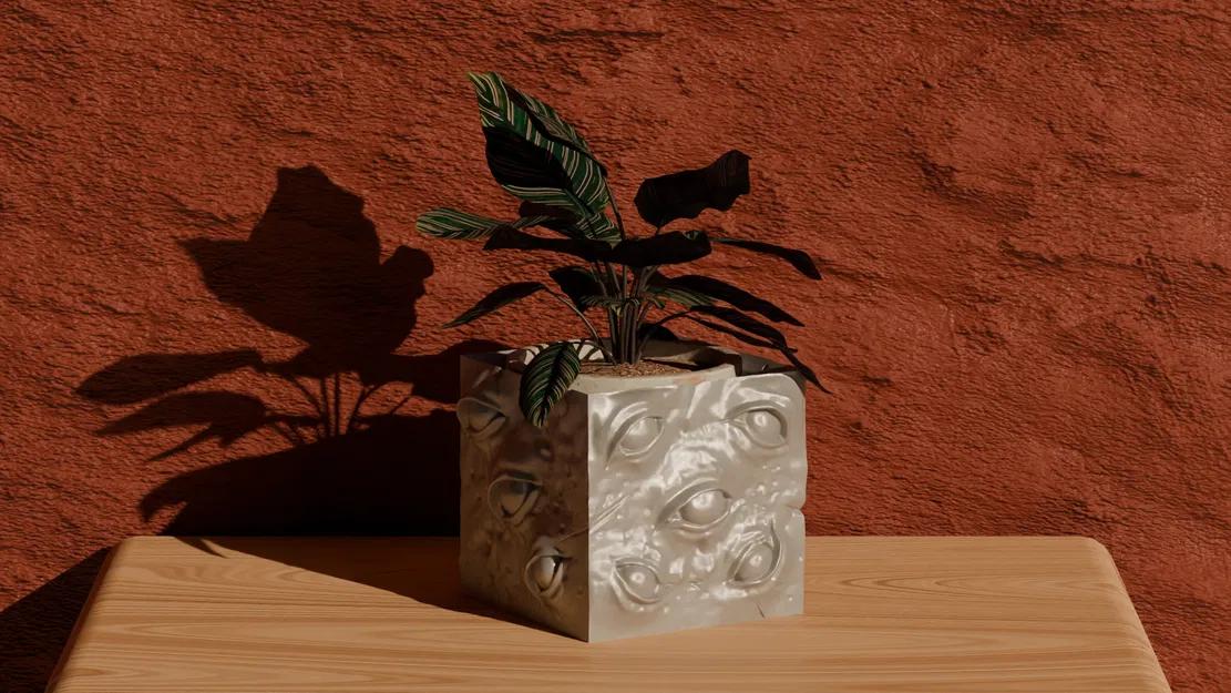 Mô hình 3D Chậu cây Ngục Môn Cương (Prison Realm) Satoru Gojo - Image 1