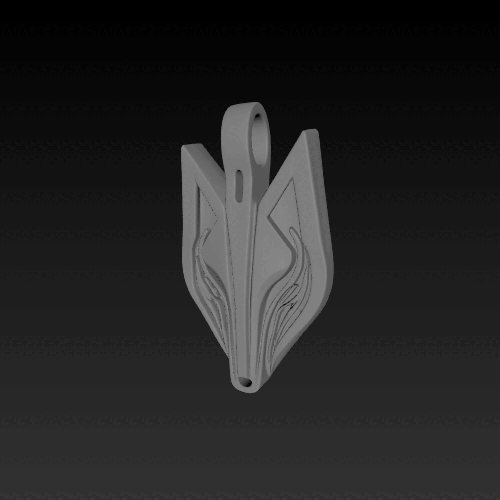 Mặt Dây Chuyền Hình Đầu Sói (Wolf Head Pendant) - Thumbnail 2