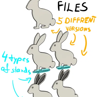 Mô hình chú thỏ trang trí họa tiết tổ ong cho lễ Phục sinh