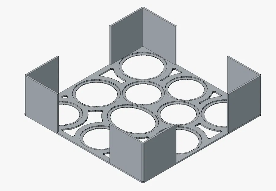 Bộ nâng nắp hộp cho khay đựng quái vật lớn game Mansions of Madness - Image 1