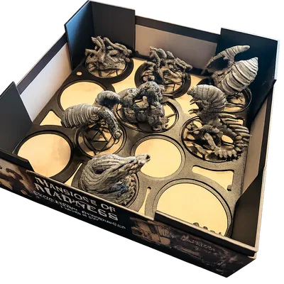 Bộ nâng nắp hộp cho khay đựng quái vật lớn game Mansions of Madness