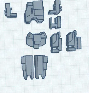 Bộ phụ kiện Predator cho mô hình Dummy 13: Mũ và Pháo vai - Image 9