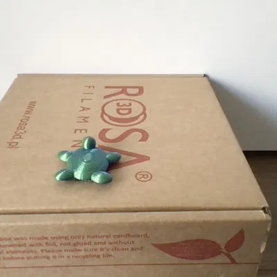 Mô hình chú rùa 3D dễ thương trang trí bàn làm việc