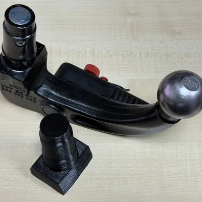 Nắp che đầu móc kéo AHK - Phụ kiện lưu trữ trên xe VW, Seat, Skoda