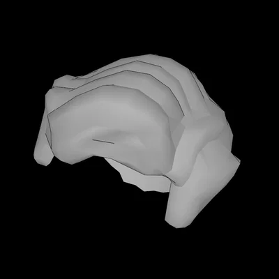 Mẫu tóc gợn sóng cho Minifig tương thích LEGO - File in 3D