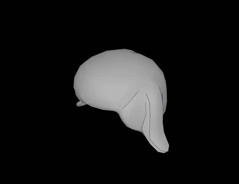 Mẫu tóc nữ buộc hai bên (Pigtails) tương thích Lego in 3D - Image 1