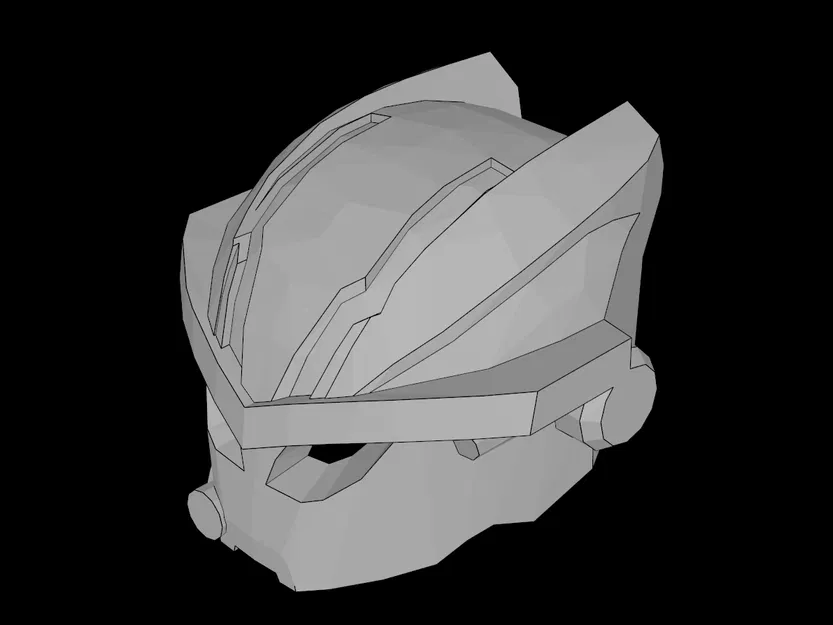 Mũ giáp Hero Factory (Breez) tương thích Lego - Phụ kiện in 3D độc đáo - Image 1