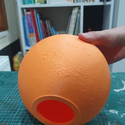 Đèn Sao Hỏa -- Đèn ngủ in 3D -- Bề mặt mô phỏng NASA chân thực