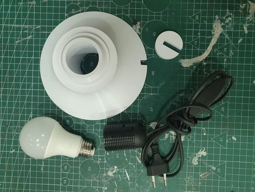 Đèn Sao Hỏa -- Đèn ngủ in 3D -- Bề mặt mô phỏng NASA chân thực - Image 4