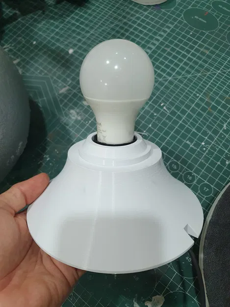 Đèn Sao Hỏa -- Đèn ngủ in 3D -- Bề mặt mô phỏng NASA chân thực - Image 7