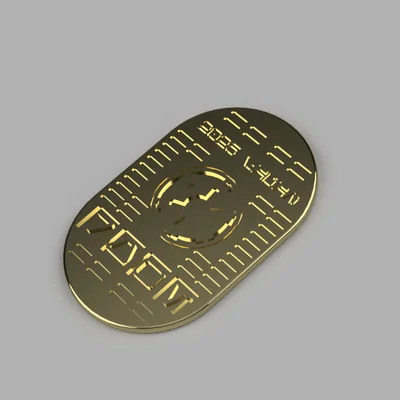 Imperial Credit Star Wars - Mô hình tiền xu phong cách Koban độc đáo