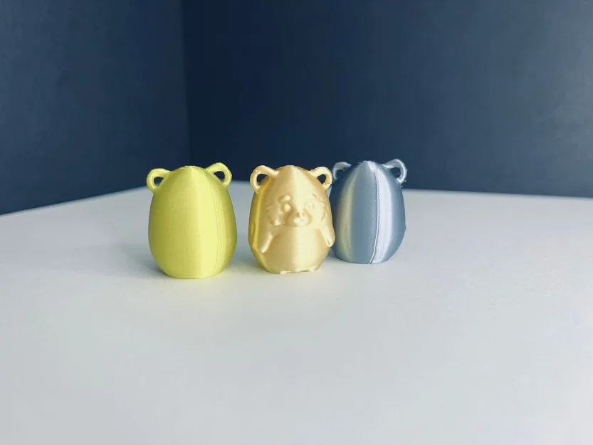 Móc khóa phụ kiện hình gấu trúc đỏ (Red Panda) - Image 3