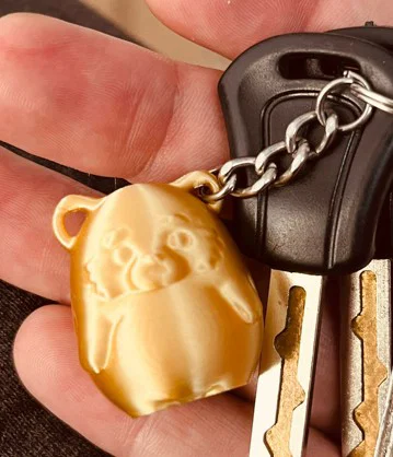 Móc khóa phụ kiện hình gấu trúc đỏ (Red Panda) - Image 6