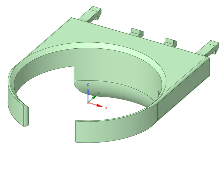 Khay giữ cốc tiện lợi gắn khe gió cho xe Opel Astra H - Image 1