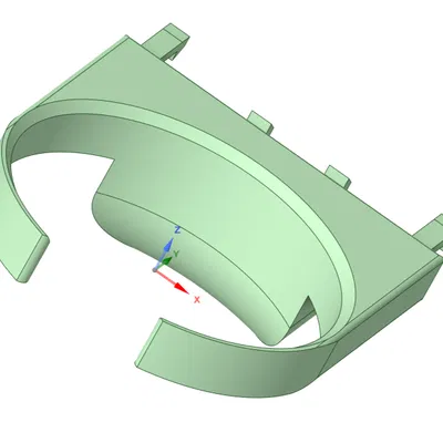 Khay giữ cốc tiện lợi gắn khe gió cho xe Opel Astra H
