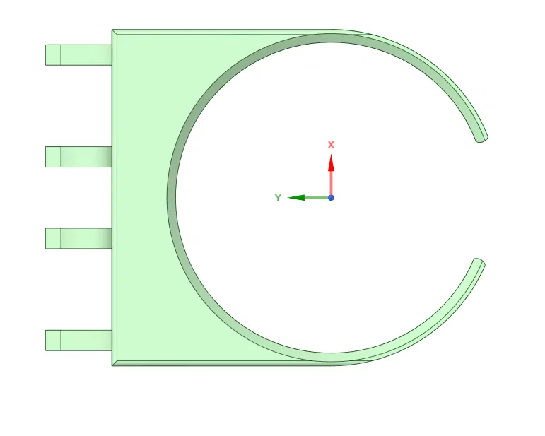 Khay giữ cốc tiện lợi gắn khe gió cho xe Opel Astra H - Image 3