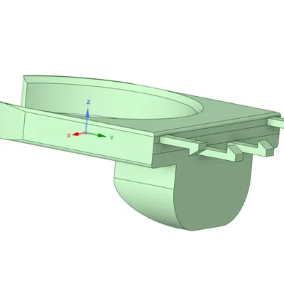Khay giữ cốc tiện lợi gắn khe gió cho xe Opel Astra H