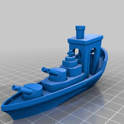 Mô hình Battle Benchy - Phiên bản thuyền chiến cực ngầu cho dân in 3D