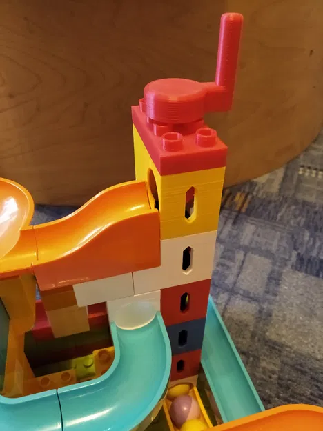 Băng chuyền nâng bi cho Lego Duplo và Hubelino - Image 1