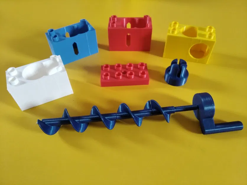 Băng chuyền nâng bi cho Lego Duplo và Hubelino - Image 4