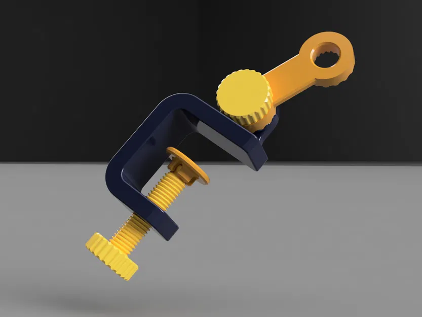 Kẹp bàn đa năng 3D cho cánh tay giữ điện thoại (Multifunctional Arm) - Image 1