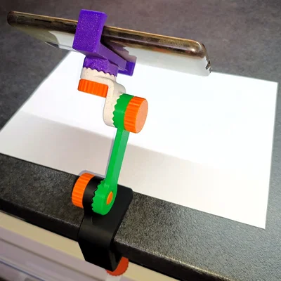 Kẹp bàn đa năng 3D cho cánh tay giữ điện thoại (Multifunctional Arm)