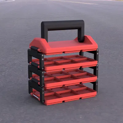 Gridfinity Toolbox (Parametric) - Hộp đựng dụng cụ dạng mô-đun